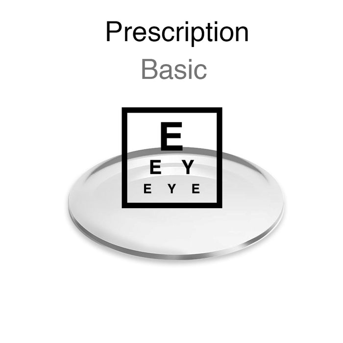 Prescription Lenses - Basic - newyork style eyewear brand, online shopping now.